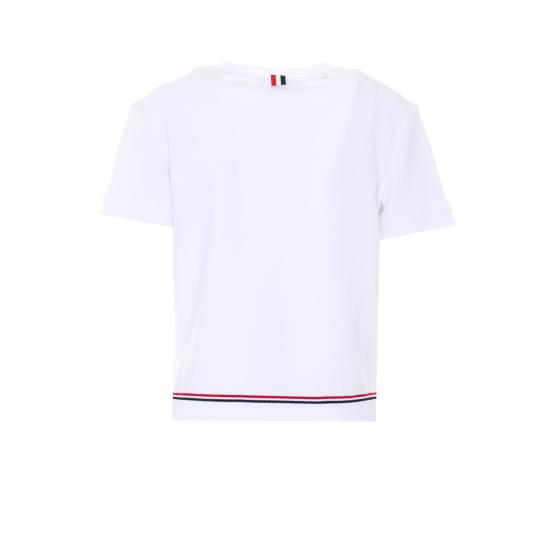 26SS 톰브라운 코튼 피케 티셔츠 FJS193AJ0185100 - THOM BROWNE