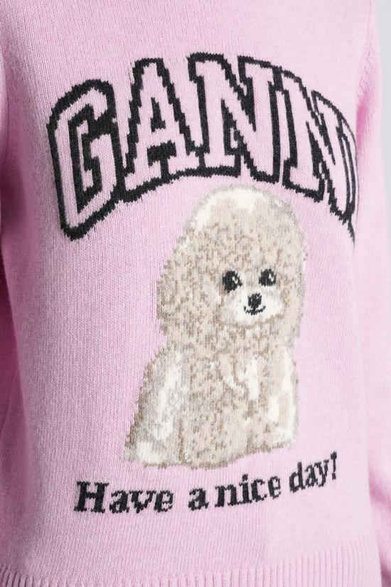 25FW 가니 스웨터 421837 K2499 Pink - GANNI