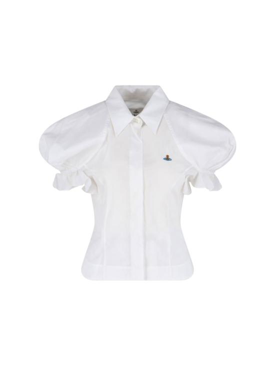 25FW 비비안웨스트우드 블라우스 15050015 W0187A401 WHITE