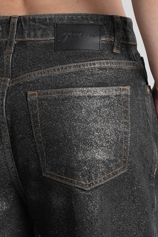 25FW 가니 데님 팬츠 423006 J1803 Black - GANNI