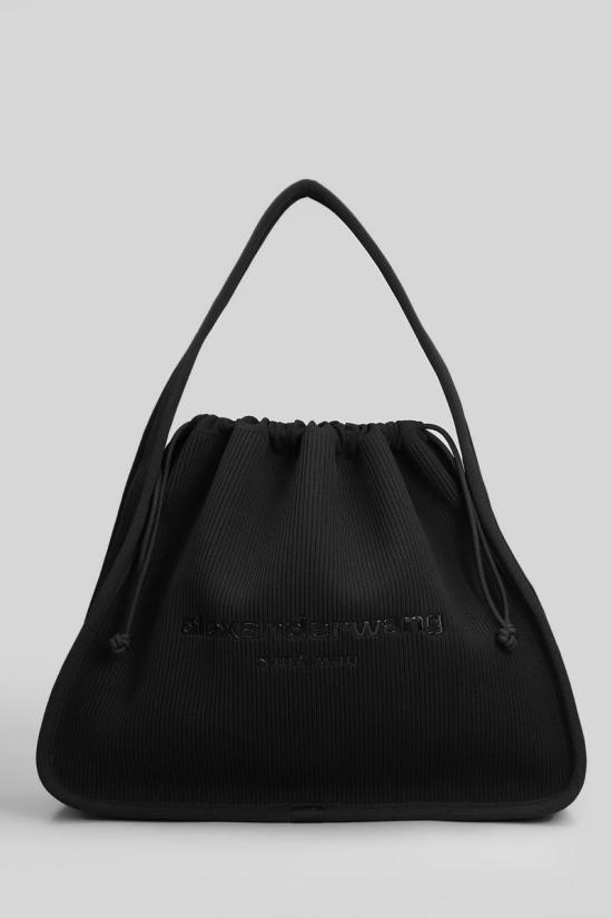 25FW 알렉산더 왕 토트백 423090 20422K21T Black