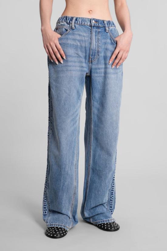 25FW 알렉산더 왕 데님 팬츠 423083 4DC3244397 BLUE