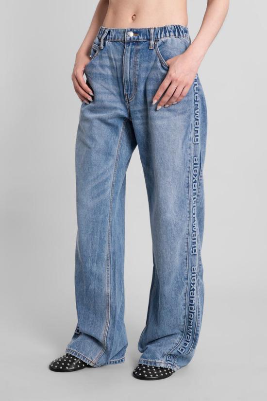 25FW 알렉산더 왕 데님 팬츠 423083 4DC3244397 BLUE - ALEXANDER WANG