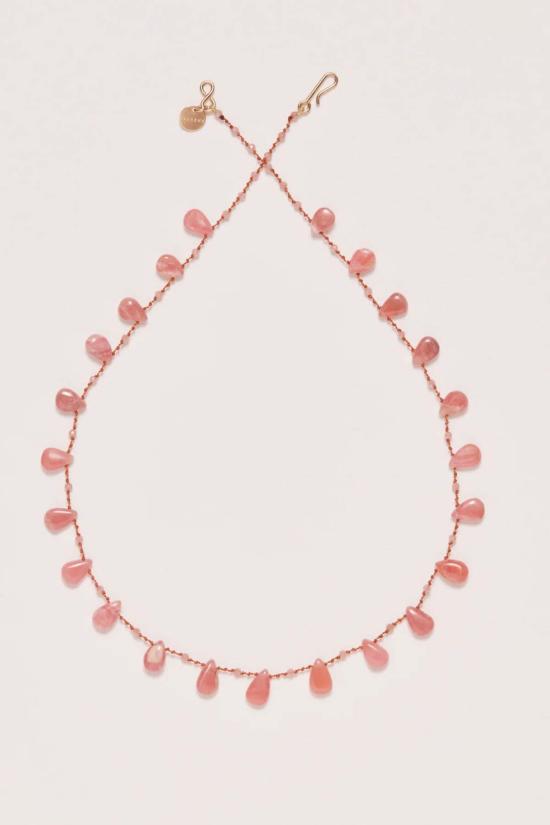  이바렌 목걸이/팬던트 체레모야 드롭 & 비즈 목걸이