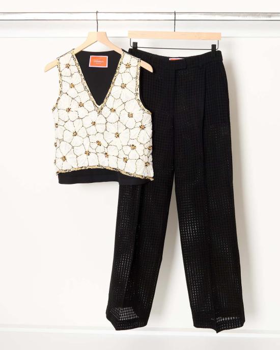  라 더블제이 스트레이트 팬츠 라 더블 제이 루즈 팬츠 - LA DOUBLEJ