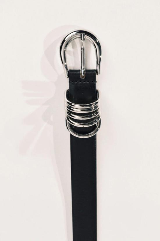  데한체 레귤러 벨트 홀리호크 실버  블랙/실버 - DEHANCHE