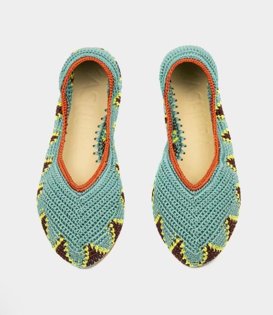  Kashura 플랫 슈즈 카슈라 발레리나 로우