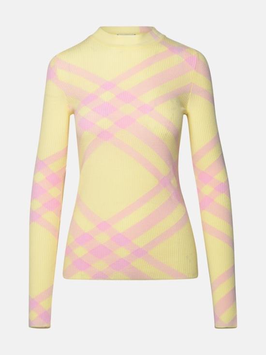  버버리 스웨터 8080881 B8685 SHERBET IP CHECK