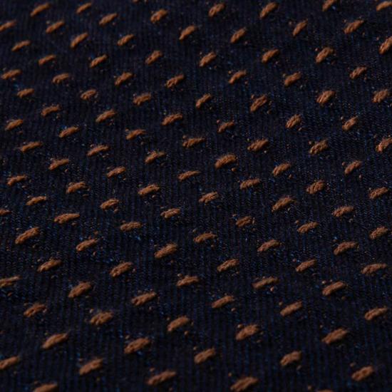  스튜디오 다치산 데님 팬츠 스튜디오 다르티산 감색 수렴 사시코 청바지 - STUDIO D'ARTISAN