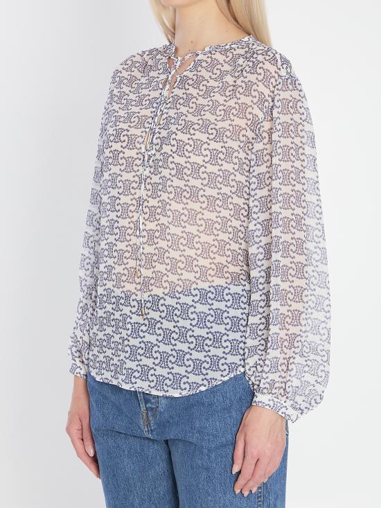 25FW 셀린느 셔츠 2C97A0809 BLUE - CELINE