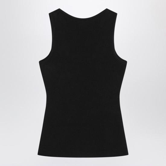 25FW 발렌시아가 민소매 티셔츠 835500T52311369 BLACK - BALENCIAGA