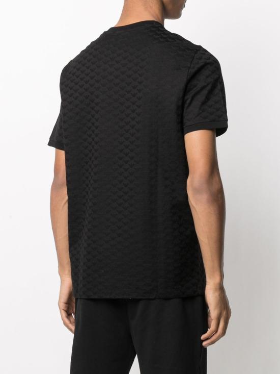 25FW 엠포리오 아르마니 반팔 티셔츠 8N1TL71JHWZ0999 BLACK - EMPORIO ARMANI