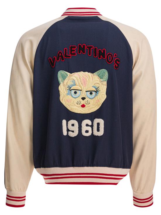 25FW 발렌티노 가라바니 봄버 자켓 7V3CIP63AWSDYB BLUE - VALENTINO GARAVANI
