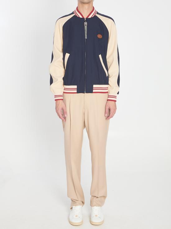 25FW 발렌티노 가라바니 봄버 자켓 7V3CIP63AWSDYB BLUE - VALENTINO GARAVANI