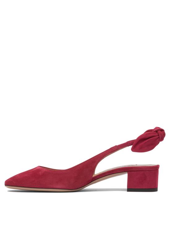 25FW 아쿠아주라 힐/펌프스 VBTMIDL1SUECD3 RED - AQUAZZURA