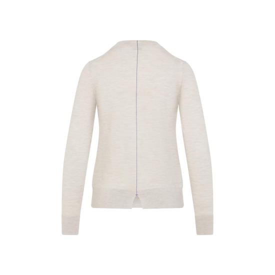 25FW 버버리 쉴드 로고 자수 울 가디건  8103104 A4186 NUTMEG NUDE NEUTRALS