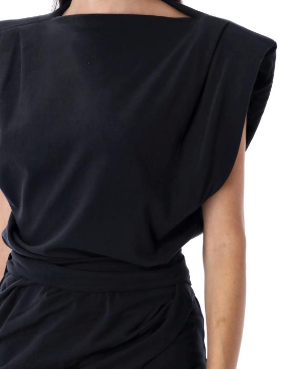 25FW 이자벨마랑 숏 원피스 RO0874FAA1N41I 01BK BLACK - ISABEL MARANT