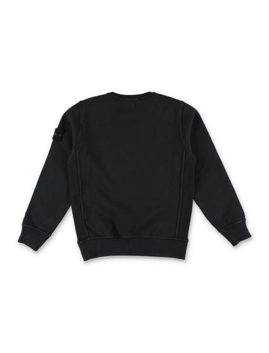 25FW [키즈] 스톤 아일랜드 니트/스웻셔츠 6100001S0A20 V0029 BLACK - STONE ISLAND