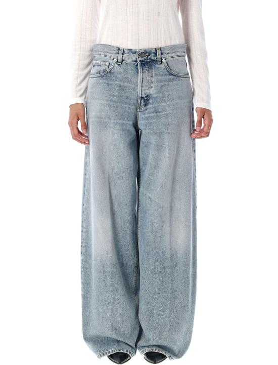 25FW 하이쿠레 데님 스커트 HEW03296DF106 L0891 AUTHENTIC WASH