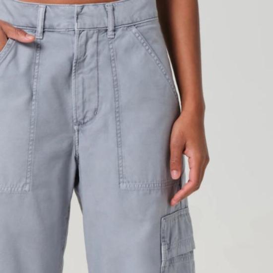  시티즌 오브 휴머니티 스트레이트 팬츠 시티즌스 오브 휴머니티 마르셀 로우 슬렁 카고 팬츠 - CITIZEN OF HUMANITY