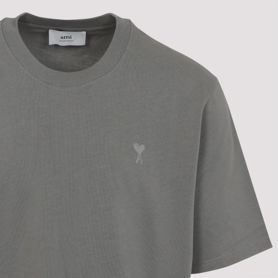 25SS 아미 반팔 티셔츠 UTS0747260953 SMOKE GREY DOM - AMI