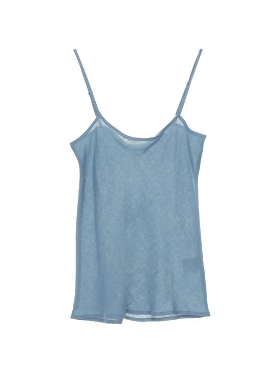  베이스레인지 민소매 티셔츠 TODYSLSP25 TRUSS BLUE DOM