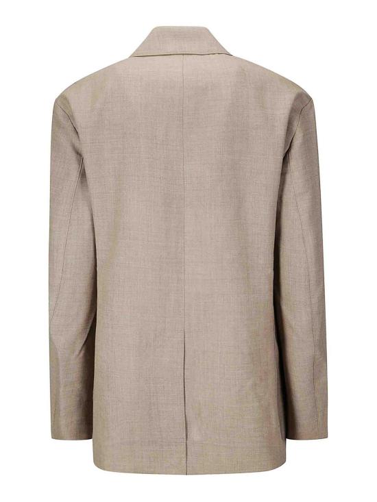  스튜디오 니콜슨 수트 팬츠 CONDESNW1529STRAWMELANGE Cream - STUDIO NICHOLSON