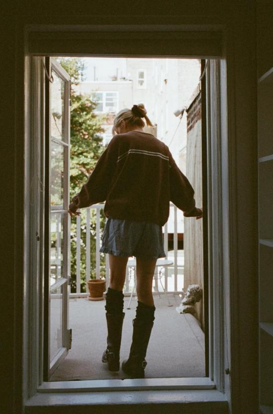  Sønderhaus 긴팔 티셔츠 존더하우스 브라운 스트라이프 - OTHER BRANDS