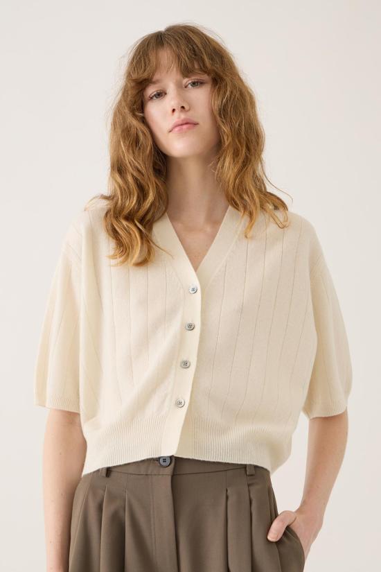  데미리 뉴욕 가디건 데밀리 조안 카디건 아이보리