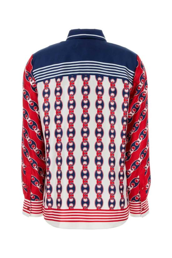 25FW 구찌 실크 트윌 프린트 셔츠  837642Z7AS0 9229 PRINTED - GUCCI