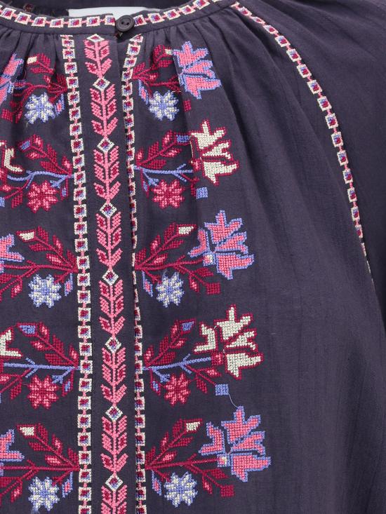 25FW 이자벨마랑에뚜왈 블라우스 HT0676FAC3J08E 30FN BLUE - ISABEL MARANT ETOILE