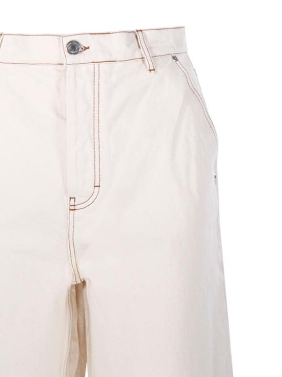 25SS 아미 데님 팬츠 HTR456DE0039136 WHITE CREAM DOM - AMI