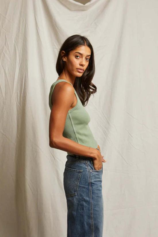  퍼펙트 화이트 티 민소매 티셔츠 블론디 탱크 멀티 - PERFECT WHITE TEE