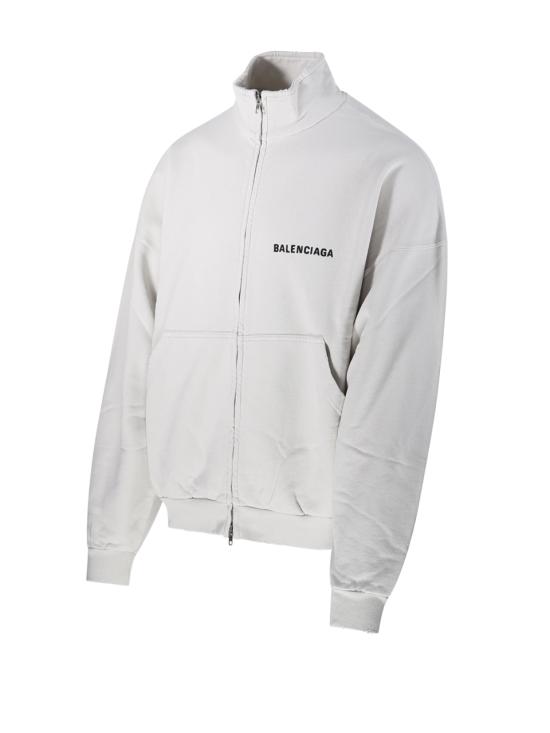 25FW 발렌시아가 후드 티셔츠 844162 TSVP1 9012 DIRTY WHITE - BALENCIAGA