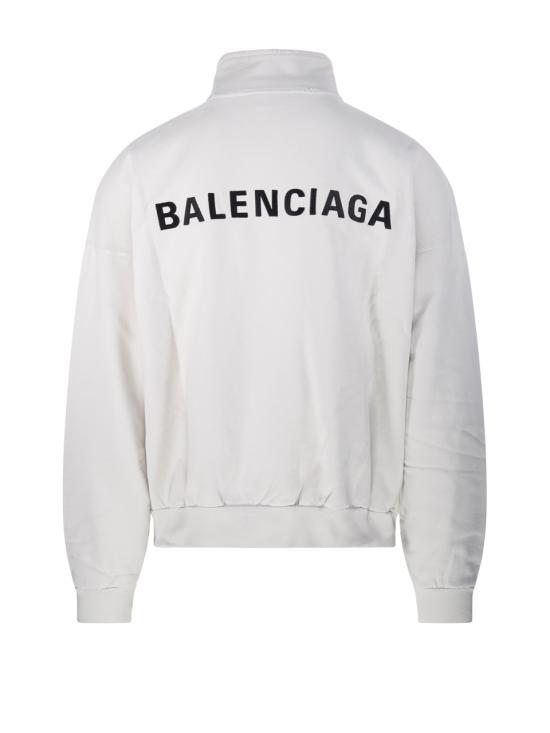25FW 발렌시아가 후드 티셔츠 844162 TSVP1 9012 DIRTY WHITE - BALENCIAGA