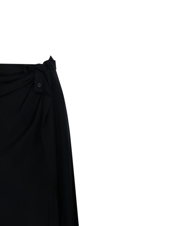 25FW 발렌시아가 미디 스커트 838761 TSO03 1000 BLACK - BALENCIAGA