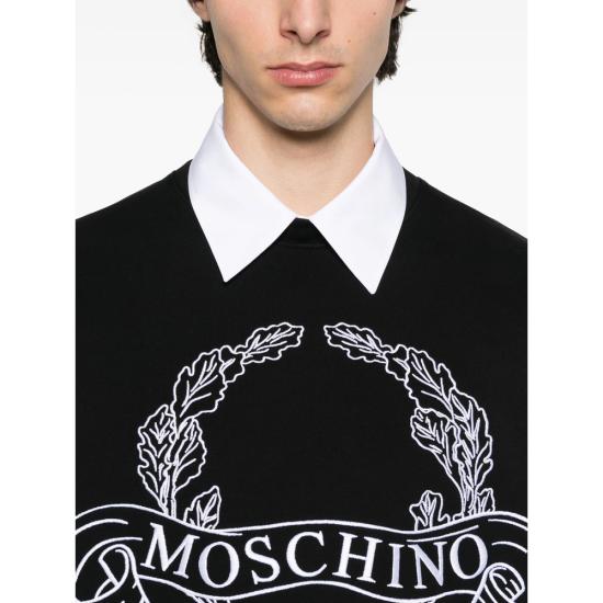 25FW 모스키노 긴팔 티셔츠 5228 A1702 1555 BLACK - MOSCHINO