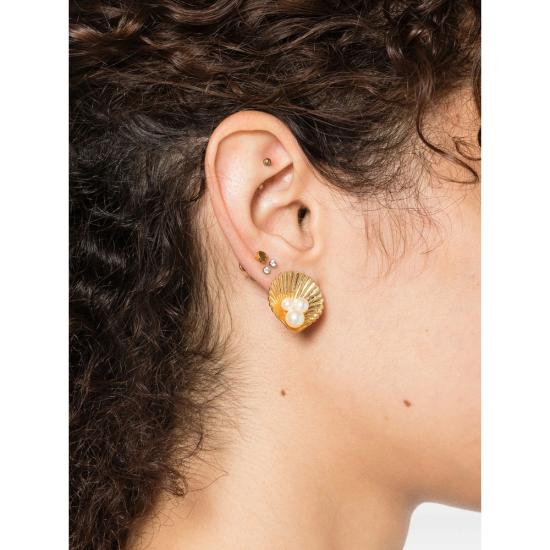 25FW 제니퍼 베어 이어링 76RA54 PEARL GOLD WHITE - JENNIFER BEHR