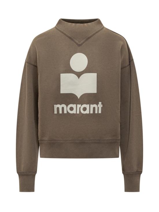 25FW 이자벨마랑에뚜왈 스웨터 25ASW0003FAC3M07E DBEC BROWN