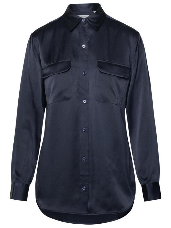  이큅먼트 블라우스 L21 E035ECLIPSE NAVY