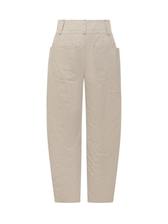 25FW 이자벨마랑 스트레이트 팬츠 25APA0574FAC3G02I 23EC Beige - ISABEL MARANT