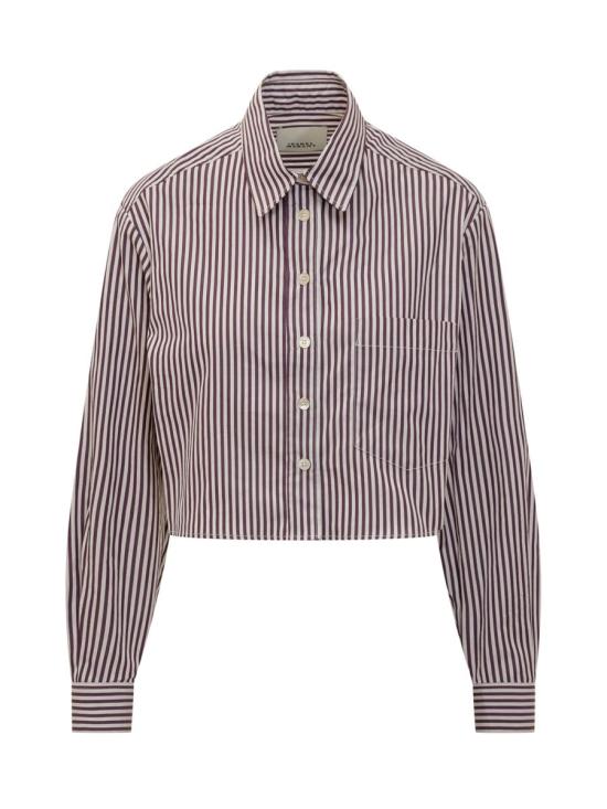 25FW 이자벨마랑 셔츠 24ACH0179FAB1I01I ECBY BROWN