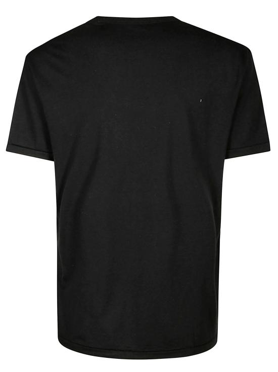 25SS 마제스틱필라쳐 반팔 티셔츠 M296 FTS679 002 NOIR - MAJESTIC FILATURES