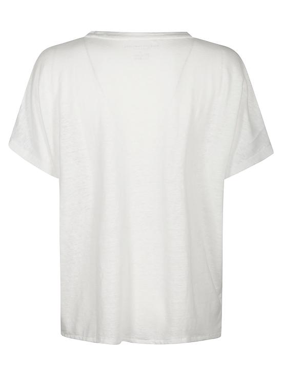 25SS 마제스틱필라쳐 반팔 티셔츠 M011 FTS390 001 BLANC - MAJESTIC FILATURES