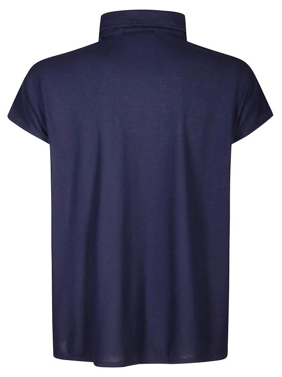 25SS 자노네 폴로 티셔츠 855029 ZG480 Z2075 INDIGO BLUE - ZANONE