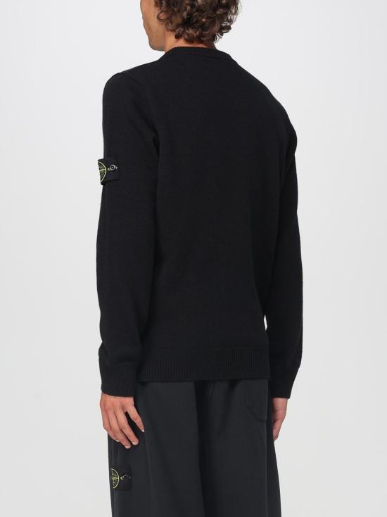 25FW 스톤 아일랜드 스웨터 5100072S00A3 V0029 Black - STONE ISLAND