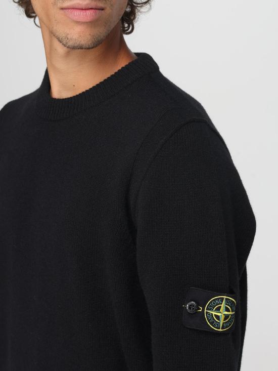 25FW 스톤 아일랜드 스웨터 5100072S00A3 V0029 Black - STONE ISLAND
