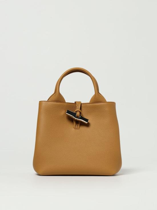 25FW 롱샴 LE ROSEAU, 르 로조 핸드백 10273 HFP 371 Camel