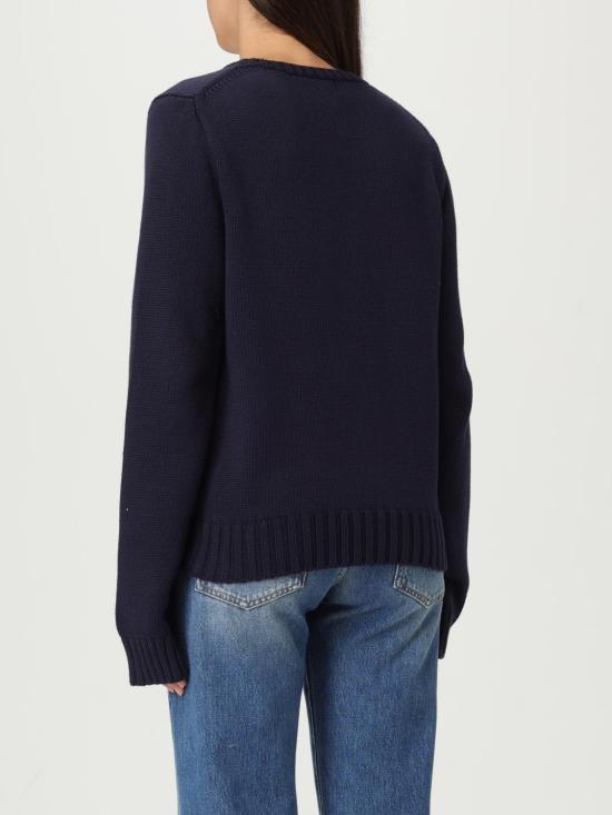 26FW 폴로 랄프로렌 아이코닉 플래그 스웨터 211896939 001 Blue - POLO RALPH LAUREN