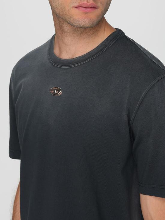 25FW 디젤 반팔 티셔츠 A196300CHBI 9XXA Black - DIESEL